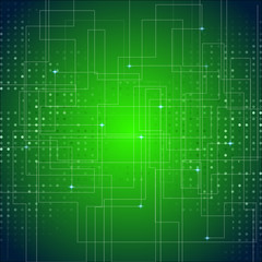 Obraz premium Abstract electronic background