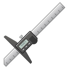 Depth caliper
