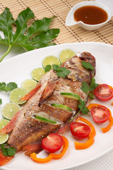 Whole Roasted Wild Rockfish