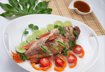 Whole Roasted Wild Rockfish