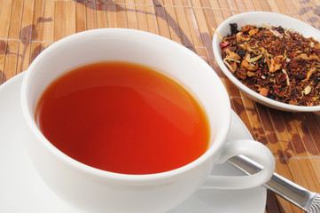 Cup of rooibos tea