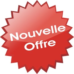 étiquette nouvelle offre