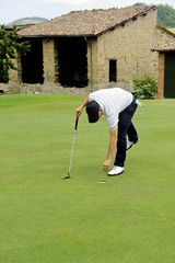 Fototapeta premium Golfista