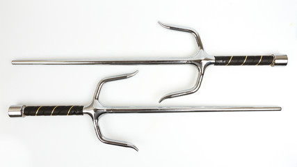 Sai weapon isolated © michaklootwijk