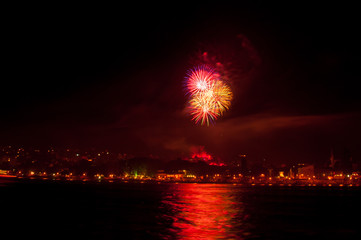 Rhein in Flammen