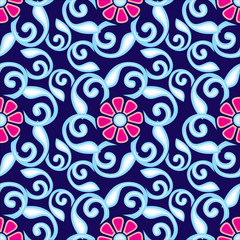 seamless floral  background