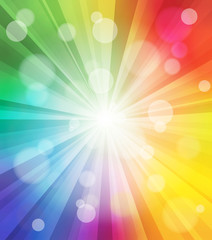 Colorful light effect background