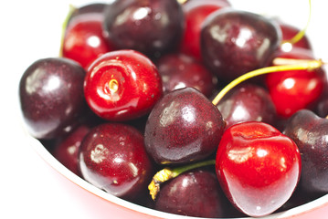 Red cherries.