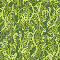 tangled grass pattern