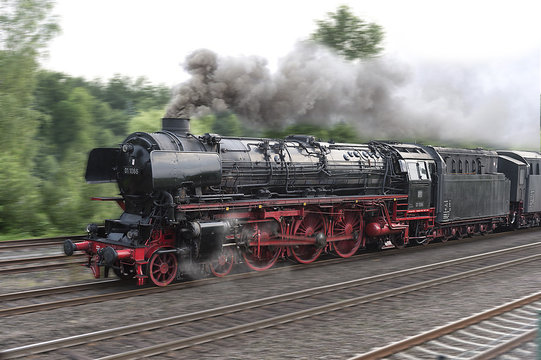 Dampflok Serie 01 1066 b