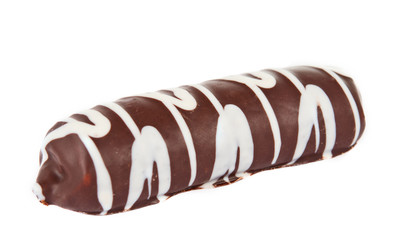 chocolate biscuit isolated