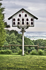 Pigeonnier en bois dans les Flandres