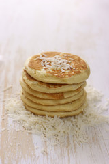 Pancakes à la noix de coco