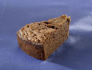 Part de gâteau au chocolat