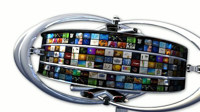 3D TV apps mosaic movies animation film applications videos