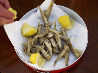 Friture de poissons