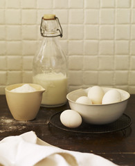 Ingrédients pour pâtisserie