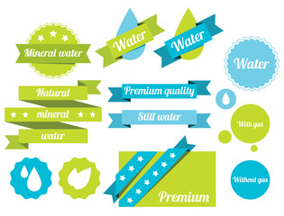 Water labels - 43076703