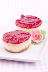 raspberry cheesecake