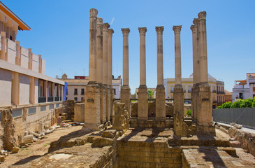 roman temple, Cordoba, Spain