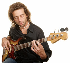 Obraz premium Young Guitar Player