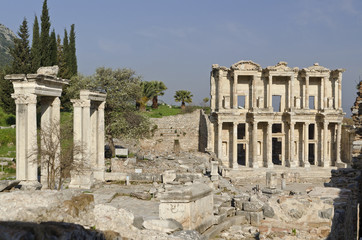 Fototapeta na wymiar Celsus w Efezie.