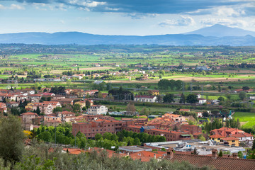 Fototapeta na wymiar Italian Umbria province landscape