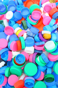 bouchons plastiques pour recyclage