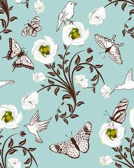 seamless floral pattern