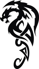 Naklejka premium Dragon