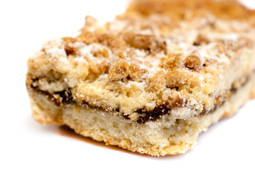 Piece of sweet apple pie