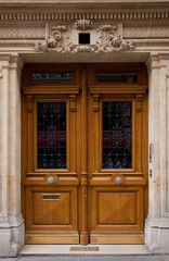 Fototapeta premium Haustür in Paris