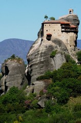 Monast&egrave;res des M&eacute;t&eacute;ores : Agios Nikolaos (St-Nicolas d'Anapafsa)