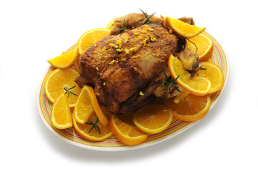 橙鸡 Pollo all'arancia Pollo a la naranja Orange chicken