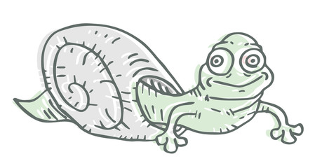 Bizarre cartoon animal