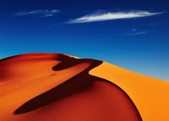 Zelfklevend Fotobehang Saharawoestijn, Algerije © Dmitry Pichugin