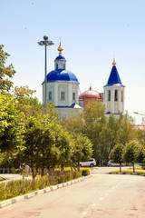 Fototapeta na wymiar Pokrovsky Cathedral