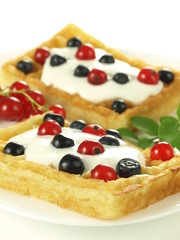 Sweet waffles