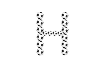 Soccer alphabet H