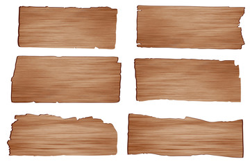 Obraz premium Vector wood plank