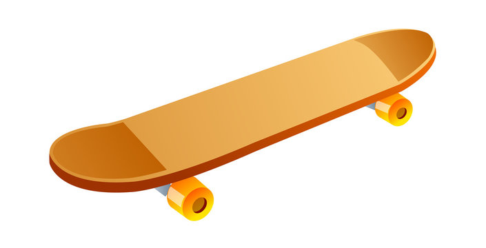 vector icon skateboard