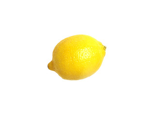 Lemon isolated on white background