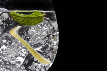 Aromatic and elegant cocktail