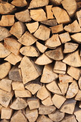 fertiges Brennholz