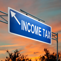 Obraz premium Tax concept.