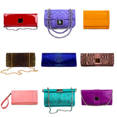 Multicolored female purses-6