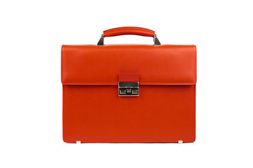 Orange male briefcase-1