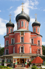 Fototapeta na wymiar Donskoy Monastery,Moscow,Russia