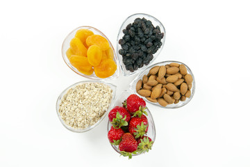 morning breakfast ingredients