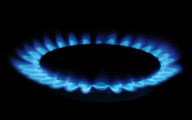 flames of gas